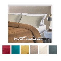Copritestata  letto matrimonaile Marta Marzotto velluto elegante  moderno elasticizzato