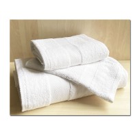 Tris asciugamani spugna spa b&b hotel luxury 3 pezzi 500g/mq