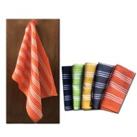 Strofinacci canovacci 5 pezzi ristorante cotone colorato MB dis 2 RIGATO