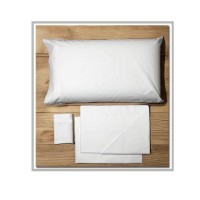 Completo letto hotel lenzuola B&B Bianco cotone forniture alberghiere BNC