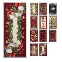 Runner Natalizio centrotavola gobelin laminato striscia idea regalo