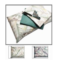 Completo letto matrimoniale lenzuola puro cotone BRINA fantasia moderno