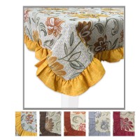 Tovaglia copritavola gobelin riccio lux moderna Flower x 6pst