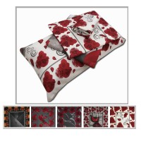 Completo letto matrimoniale cotone 2 piazze stiro facile stampa 3d 2025