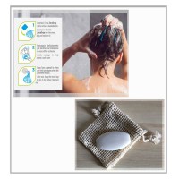 Sapone mani vegetale solido sapone zero drop Ecocare Linea ecologica 9Gr