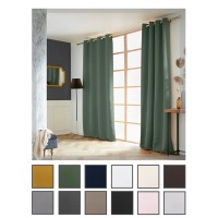 Tenda oscurante tinta unita pannello arredo coprente TOTAL BLACK fd privacy