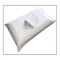 coppia federe cuscino BNC  cotone bianco hotel B&B