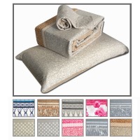 Completo letto in pile matrimoniale CORTINA lenzuola calde invernale 2025