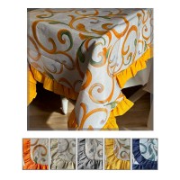 Tovaglia copritavolo plastificato cotone riccio fantasia colorato Revise