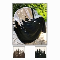 Plaid in pile effetto Lana cotta Foresta Caldo 130 x 160 FODLA