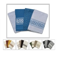 Set strofinacci 4 pz in cotone nido d'ape BOLLYWOOD moderni assorbenti