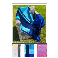 Telo mare in spugna velour  morbido geometrico RUEDA uomo donna