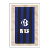 Telo mare spugna INTER originale 90 x 170 morbido leggero
