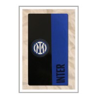 Telo mare spugna INTER originale 70x140 morbido leggero