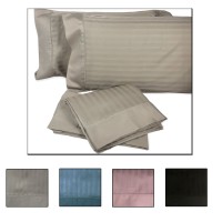 Completo letto matrimoniale lenzuola Rasatello Zefiro 100% cotone raso lucido elegante modero