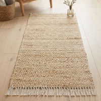 Tappeto in juta 100% Naturale Spigato moderno corda 110x170