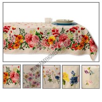 Tovaglia  x 12 Ellen MB21 fiori colorata