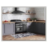 Tappeto cucina ingresso fondo antiscivolo PABLO grigio