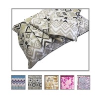 Completo letto cotone piazza  e mezza puro cotone fantasia TRM25