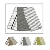 Set strofinacci 3 pz spugna di cotone Taji moderni assorbenti