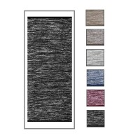 Tappeto passatoia cotone antiscivolo tinta unita Kali' SBL melange verie misure