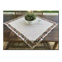 Tovaglietta quadrata centrotavola Sophie Maison Fruit country 85 x 85 cm
