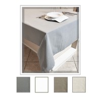 Tovaglia in cotone tinta unita Mjlinda x 6 posti 