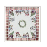 Centrotavola tovaglietta quadrata HOLLY gobelin VINGI RICAMI