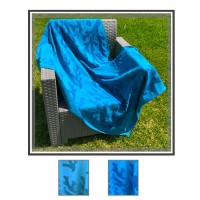 Telo mare  Brez spugna di cotonr velour jacquard corallo a rilievo unisex