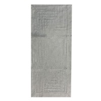 Striscia runner centrotavola arredo 3 file strass tortora kp0506