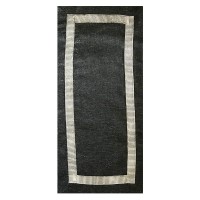 Striscia runner arredo strass nero kp0606