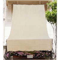 Tenda da sole impermeabile da esteno  beige panna Vulcano