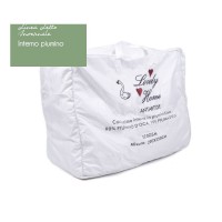 Piumino d'oca invernale piuma matrimoniale singolo QUEBEC