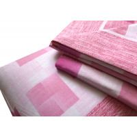 Lenzuola letto matrimoniale COTONE BIANCALUNA tramonti LUDO
