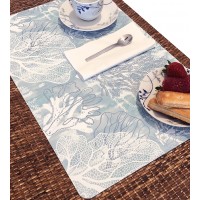 Tovaglietta colazione plastica CORALLI marinaro x 4 pezzi ristorante bar 