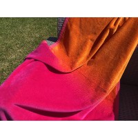Telo mare in spugna velour  morbido SFUMATO MIZAR uomo donna