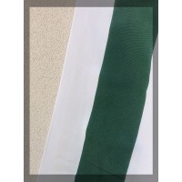 Tenda da sole impermeabile riga classica da esterno con ganci balcone 