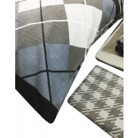 Completo lenzuola puro cotone letto singolo happidea Sandalwood