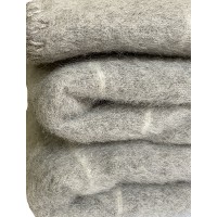 Coperta pura lana naturale Lineasuite Made in Italy