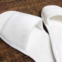 Ciabatte unisex hotel aperta in spugna monouso B&B hotel spa