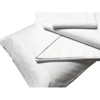 Completo letto hotel lenzuola B&B Bianco cotone forniture alberghiere BNC