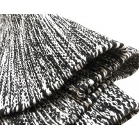 Tappeto passatoia cotone antiscivolo tinta unita Kali' SBL melange verie misure