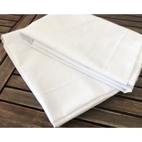 coppia federe cuscino BNC  cotone bianco hotel B&B