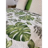 Copriletto trapuntato matrimoniale quilt mezze stagioni Pingsonic