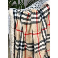Plaid in pile PELLICCIA con retro agnellato coperta matrimoniale TERMIICO 2025