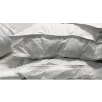 Topper trapuntato in puro cotone con angoli 800g NC
