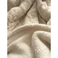 Coperta plaid singolo piazza e mezza effetto lana MB SIMONA