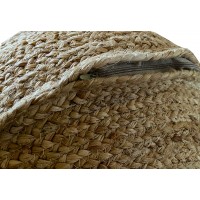 Pouf seduta arredo juta imbottito 234 Natutal interno esterno