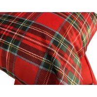 Coppia cuscini tartan scozzesi con imbottitura natalizi 2025