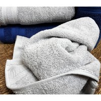 Asciugamani spugna set 1+1 Russetti viso ospite 650 gm